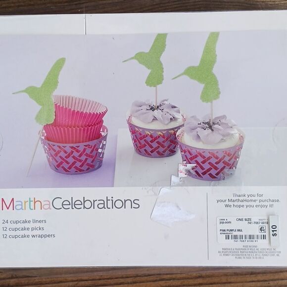 Martha Stewart Celebrations cupcake decoration sets NWT - Picture 5 of 12